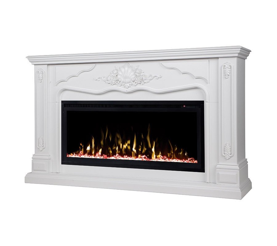 Каминокомплект RealFlame Victoria 42 WT с очагом Saphir 42 в ДНР