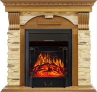Каминокомплект Royal Flame Dublin с очагом Majestic FX Black в ДНР