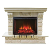 Каминокомплект RealFlame Gracia 25'5/24 WT с очагом Evrika 25,5 LED в ДНР