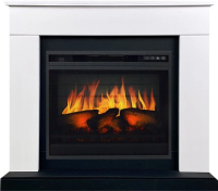 Каминокомплект Royal Flame Bergen 23 CRM (Разборный) с очагом Vision 23 EF LED 3D FX белый с черным в ДНР