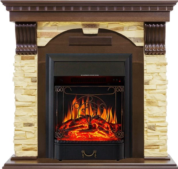 Каминокомплект Royal Flame Dublin с очагом Majestic FX Black в ДНР