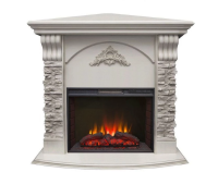 Каминокомплект RealFlame Athena Corner GR STD/EUG/25/25'5 WT с очагом Sparta 25,5 LED в ДНР