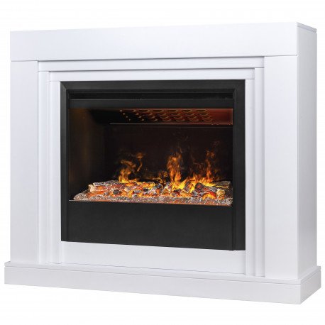 Каминокомплект RealFlame Stanley 26 WT с очагом Helios 26 SBG 3D в ДНР