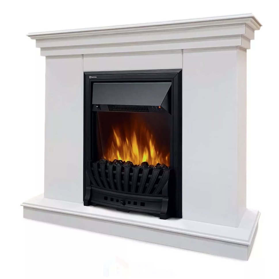 Каминокомплект Хорошие Камины Марс с очагом Electrolux Classic EFP/P-1020LS белый в ДНР