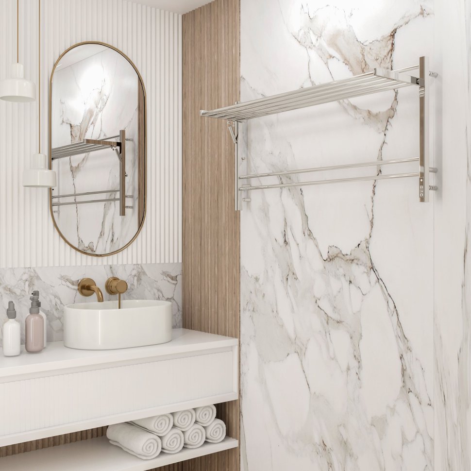 Электрический полотенцесушитель Terminus Горизонт П8 1200х600 sensor quick touch в ДНР