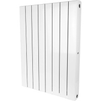 Биметаллический радиатор отопления Rifar Supremo 800 боковое подключение 11 секций белый RAL 9016 в ДНР