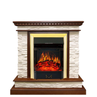 Каминокомплект Royal Flame Calgary с очагом Majestic FX Brass в ДНР