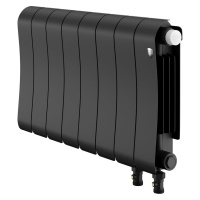 Биметаллический радиатор отопления Royal Thermo Infinity 300 Noir Sable VR80 8 секций в ДНР