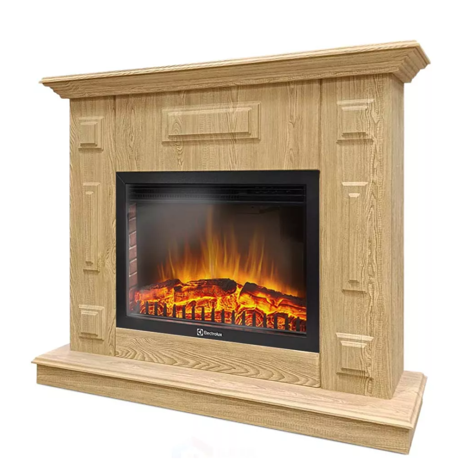 Каминокомплект Хорошие Камины Юпитер с очагом Electrolux EFP/P-2520LS сосна в ДНР
