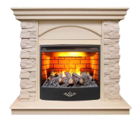 Каминокомплект RealFlame Elford STD/EUG/25.5/HL WT с очагом 3D Firestar 25.5 в ДНР