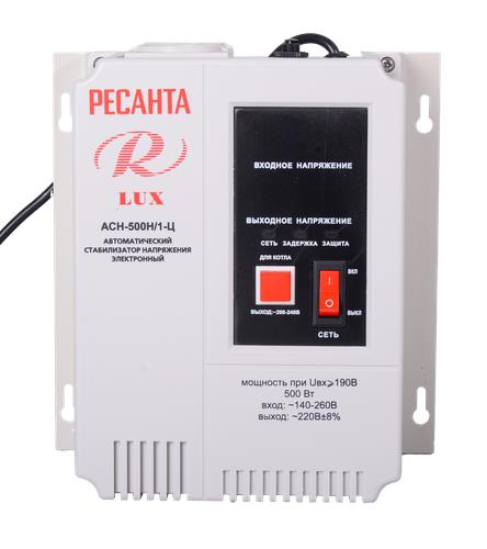 Стабилизатор напряжения Ресанта АСН-500Н/1-Ц Lux в ДНР