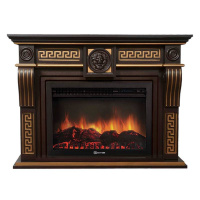 Каминокомплект Firelight Vittoriano 30 с очагом Electrolux EFP/P-3020LS темный дуб с золотой патиной в ДНР