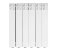 Алюминиевый радиатор отопления Fondital 500/100 Bianco Calidor Super B4 (6 секций) Алюминиевый радиатор отопления Fondital 500/100 Bianco Calidor Super B4 (6 секций)