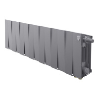 Биметаллический радиатор отопления Royal Thermo PianoForte 200 VDR80 Silver Satin 14 секций в ДНР