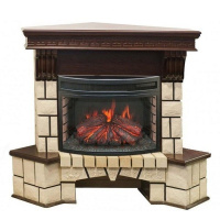 Каминокомплект RealFlame Stone Corner new 25/25,5 с очагом Firefield 25 S IR в ДНР