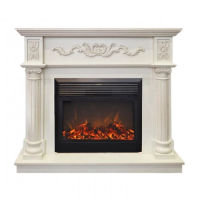 Каминокомплект RealFlame Silvia 26 WT с очагом MoonBlaze LUX Black в ДНР