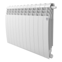 Биметаллический радиатор отопления Royal Thermo BiLiner 500 Bianco Traffico VR80 8 секций в ДНР
