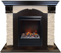 Каминокомплект RealFlame Dublin LUX STD/EUG DN с очагом 3D Olympic в ДНР