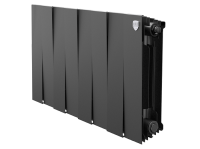 Биметаллический радиатор отопления Royal Thermo PianoForte 300 чёрный 8 секций в ДНР