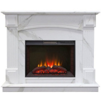 Каминокомплект RealFlame Carolina 25.5/24 WT F512 c очагом Sparta LED в ДНР
