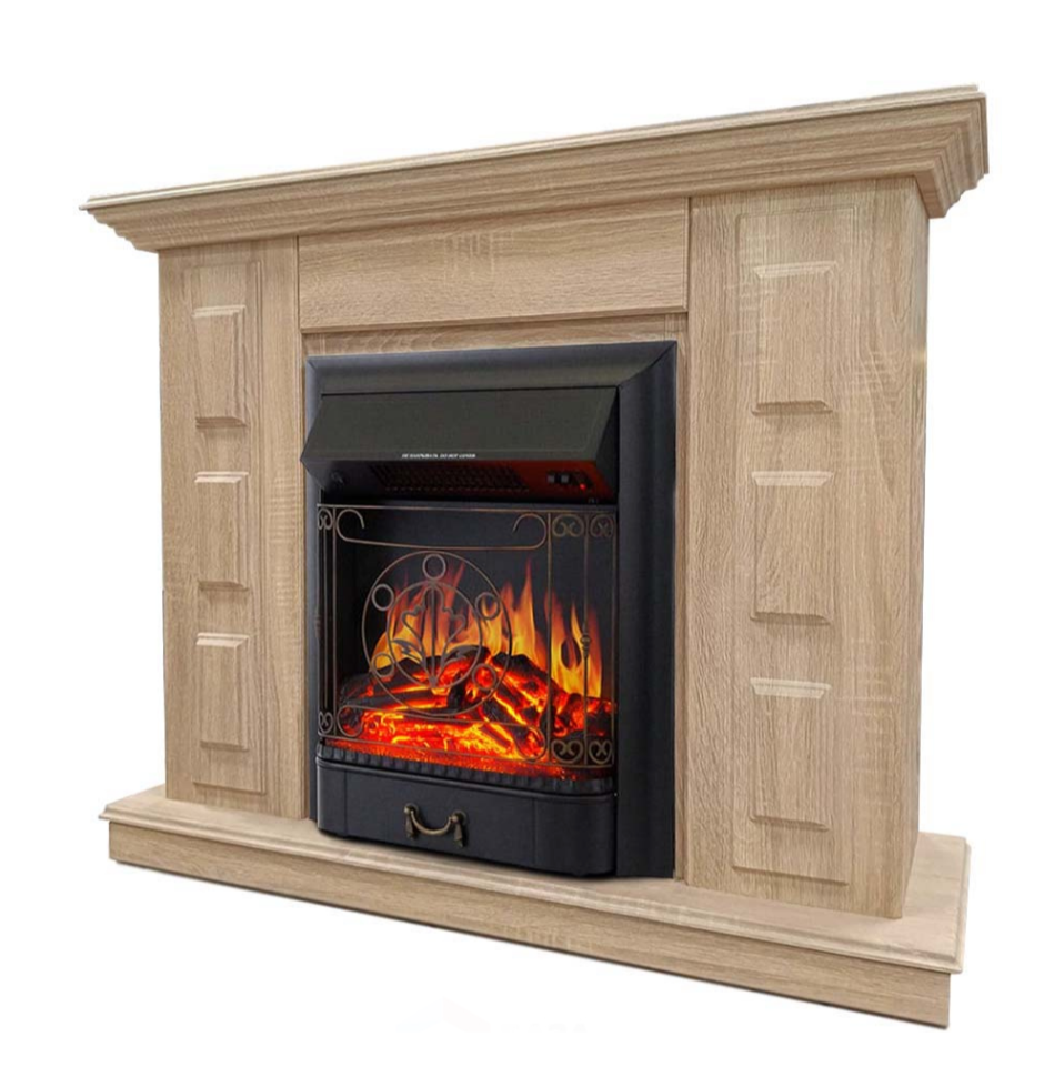 Каминокомплект Хорошие Камины Юпитер с очагом Royal Flame Majestic FX Black сосна в ДНР