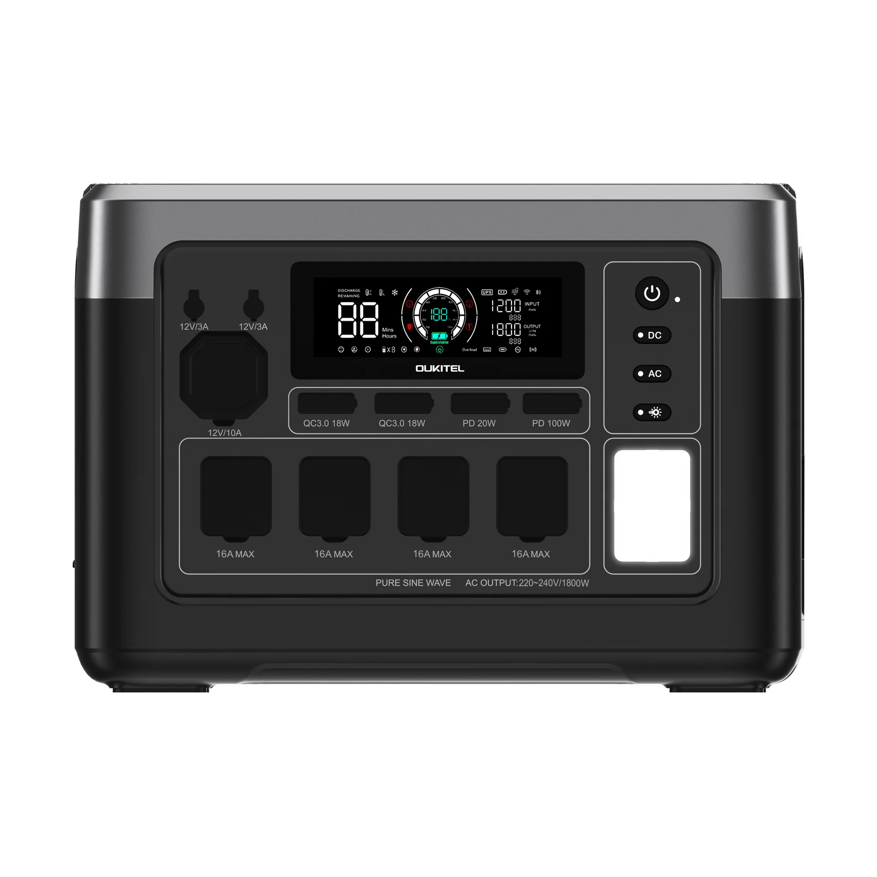 Портативная электростанция Oukitel P1000E PLUS 1800W / 1024Wh LiFePO4 в ДНР