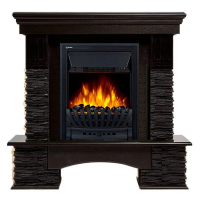 Каминокомплект Firelight Pietra Nuovo Classic с очагом Electrolux EFP/P-1020LS сланец чёрный/шпон венге в ДНР