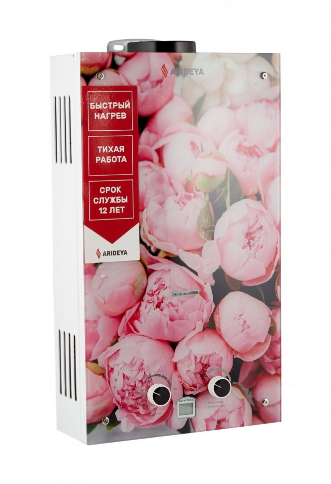 Водонагреватель проточный газовый Arideya JSD 20 G1 P (Пионы) в ДНР