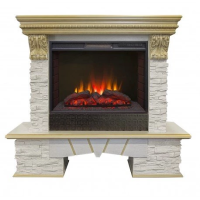Каминокомплект RealFlame Rockland LUX 25/25,5 с очагом Sparta 25,5 LED в ДНР