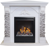 Каминокомплект RealFlame Athena Corner GR STD/EUG/25/25'5 WT с очагом 3D Olympic в ДНР