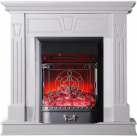 Каминокомплект Interflame Берта с очагом Majestic FX M Black белый в ДНР