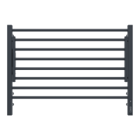 Электрический полотенцесушитель Terminus Горизонт П8 800х600 КС sensor quick touch (черный муар)