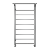 Водяной полотенцесушитель Terminus Контур П9 500х1000 с полкой