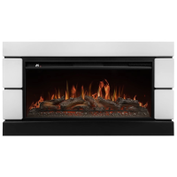 Каминокомплект Royal Thermo Aurora RTFP/P-AR40LS + портал Firelight Moderno 42/40/36 белый в ДНР