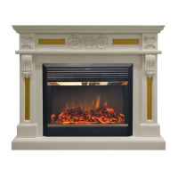 Каминокомплект RealFlame Corsica 26 WT с очагом MoonBlaze LUX Brass в ДНР