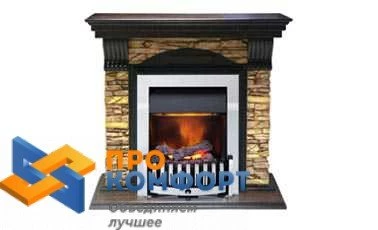 Электрический камин Dimplex Dublin + очаг Danville в ДНР