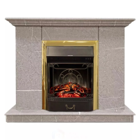 Каминокомплект Хорошие Камины Марс с очагом RealFlame Majestic Lux BR S мрамор в ДНР
