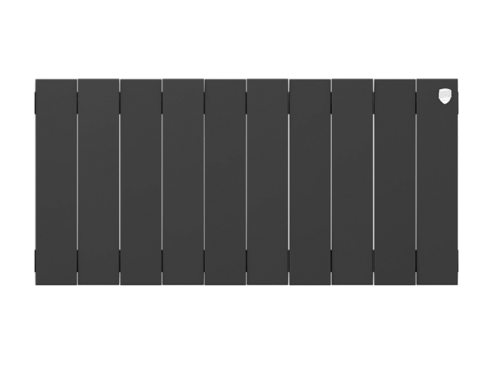 Биметаллический радиатор отопления Royal Thermo PianoForte 300 черный 10 секций в ДНР