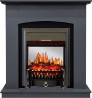 Каминокомплект Royal Flame Barcelona Серый графит c очагом Fobos FX M Black в ДНР
