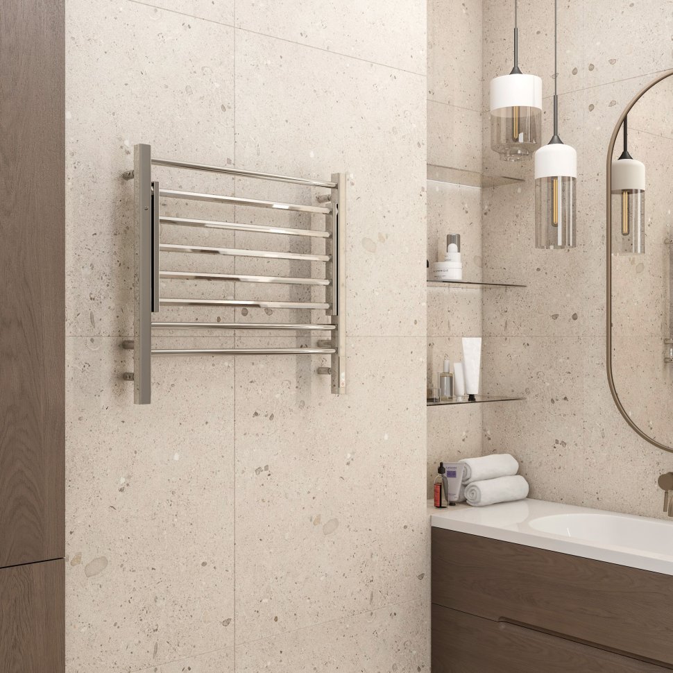 Электрический полотенцесушитель Terminus Горизонт П8 600х600 sensor quick touch в ДНР