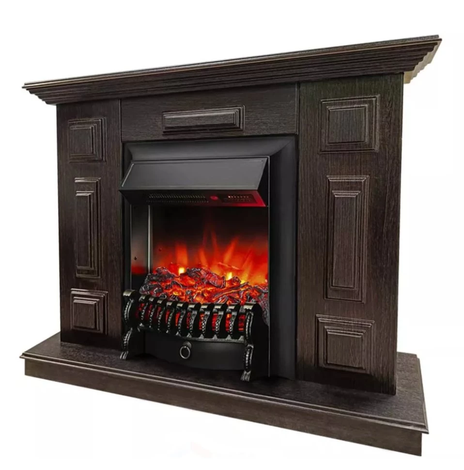 Каминокомплект Хорошие Камины Юпитер с очагом RealFlame Fobos Lux BL S венге в ДНР