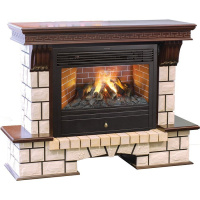 Каминокомплект RealFlame Stone new 26/HL AO (DN) с очагом 3D Novara в ДНР