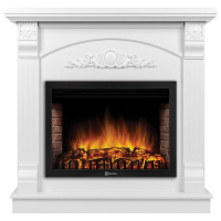 Каминокомплект Firelight Barocco 30 с очагом Electrolux EFP/P-3020LS белый в ДНР