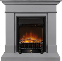 Каминокомплект Royal Flame California STD CRM (Разборный) с очагом Fobos FX M Black RC санд грей в ДНР