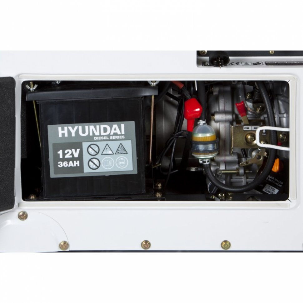 Дизельный электрогенератор Hyundai DHY 8500-SE-T в ДНР