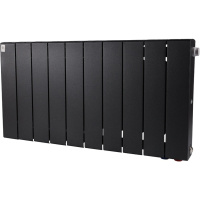 Биметаллический радиатор отопления Rifar Supremo Ventil SVR 350 10 секций нижнее правое подключение антрацит в ДНР