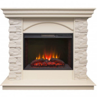 Каминокомплект RealFlame Elford STD/EUG/25'5/HL WT с очагом Sparta 25,5 LED в ДНР