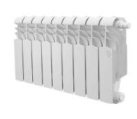 Биметаллический радиатор отопления Royal Thermo Vittoria Super 300 VDR80 9 секций Bianco Traffico