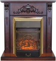 Каминокомплект RealFlame Anita STD/EUG AO с очагом Majestic Lux Brass S в ДНР