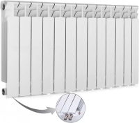 Биметаллический радиатор отопления RIFAR BASE VENTIL L 500 x13